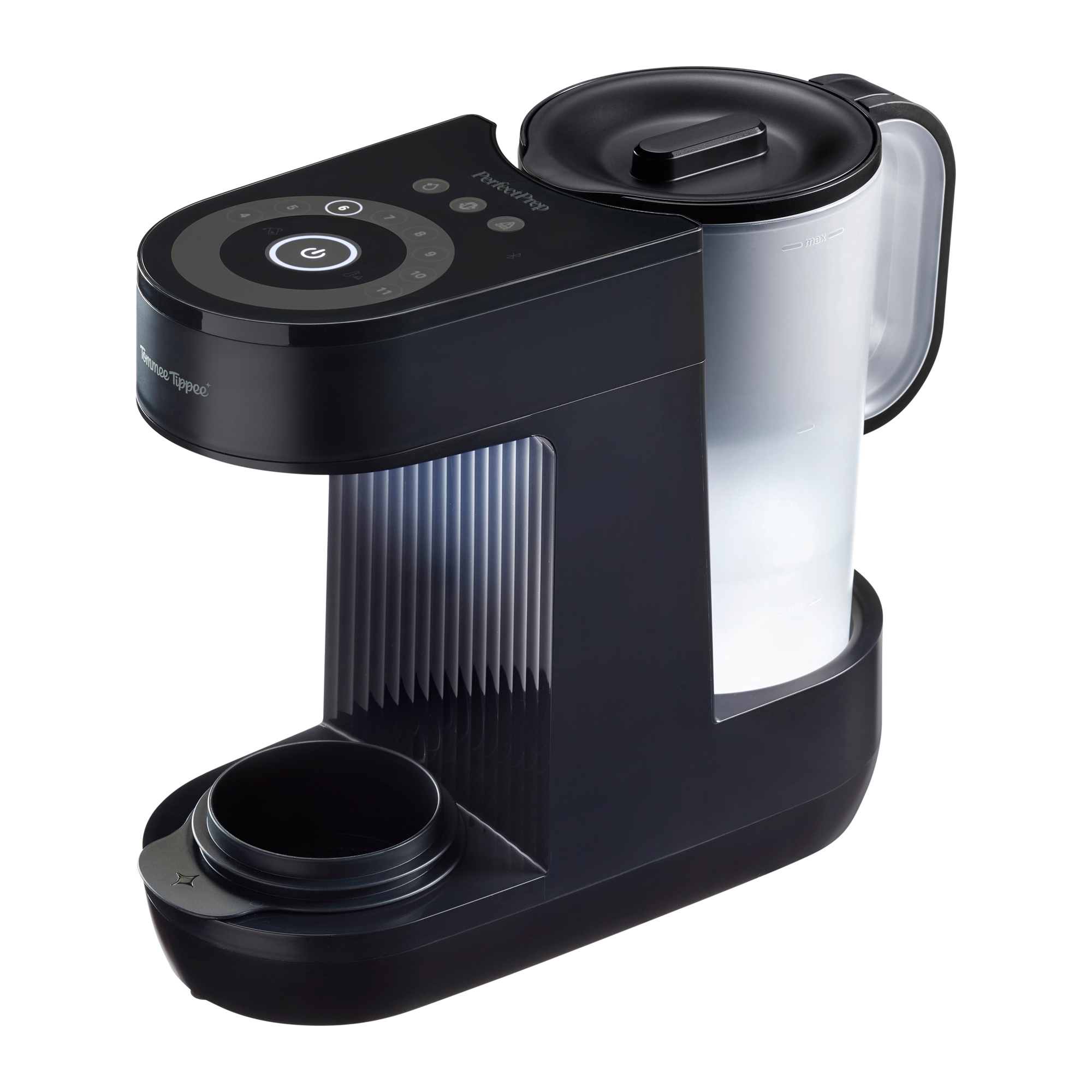 Tommee Tippee Perfect Prep přístroj na přípravu kojeneckého mléka, černý