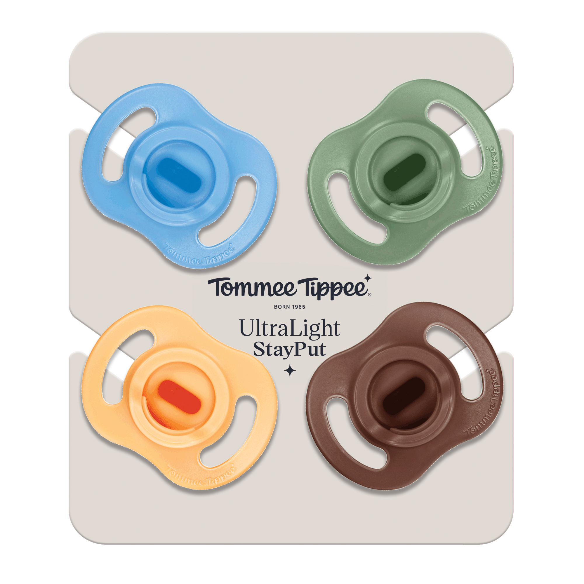 Tommee Tippee Ultra-light silikonový dudlík 18-36m, Boy, 4 ks