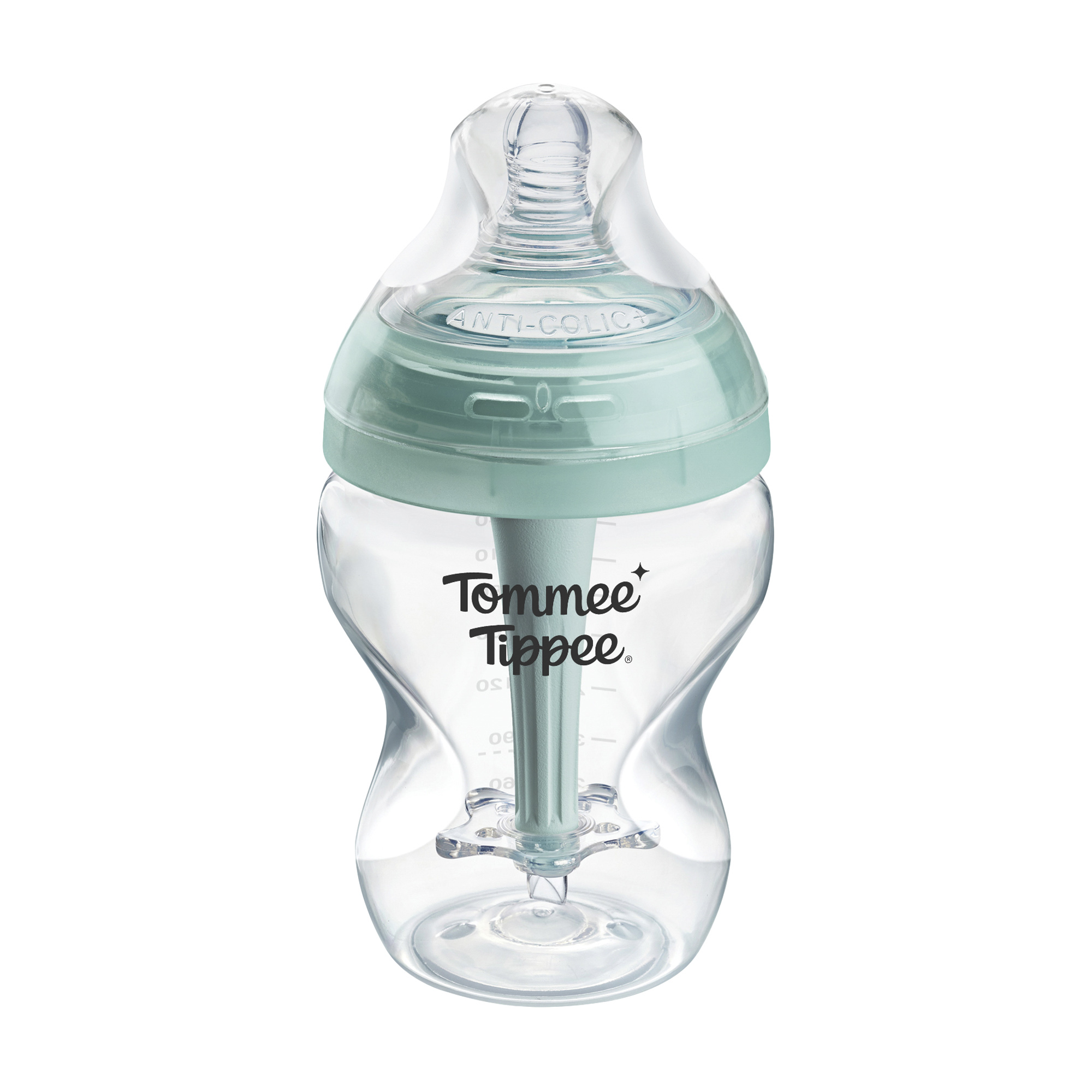 Tommee Tippee ADVANCED ANTI-COLIC Samosterilizační Kojenecká Lahev  Pomalý Průtok 260 ml 0m+