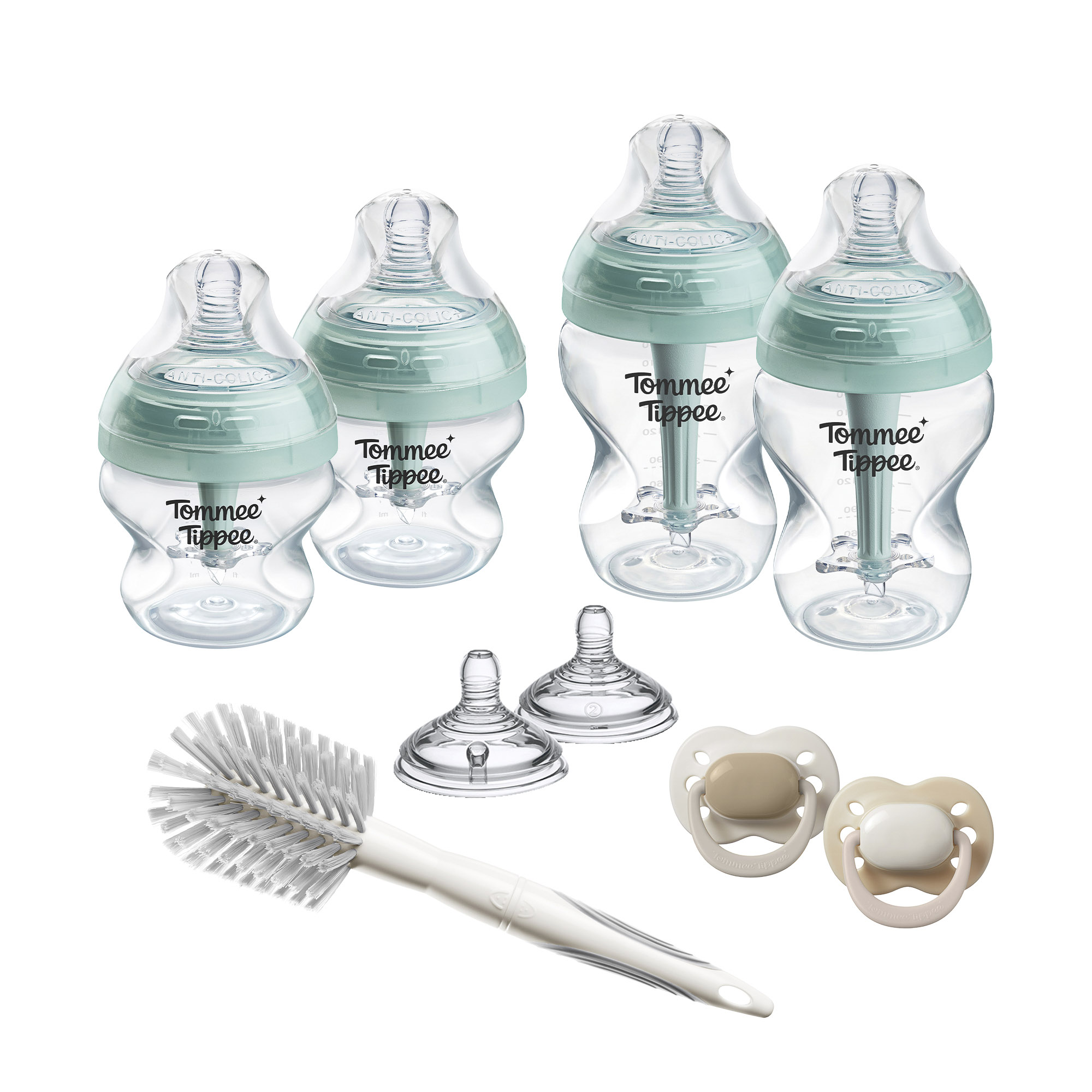 Tommee Tippee ADVANCED ANTI-COLIC Novorozenecký Starter Kit Samosterilizačních lahviček 0m+